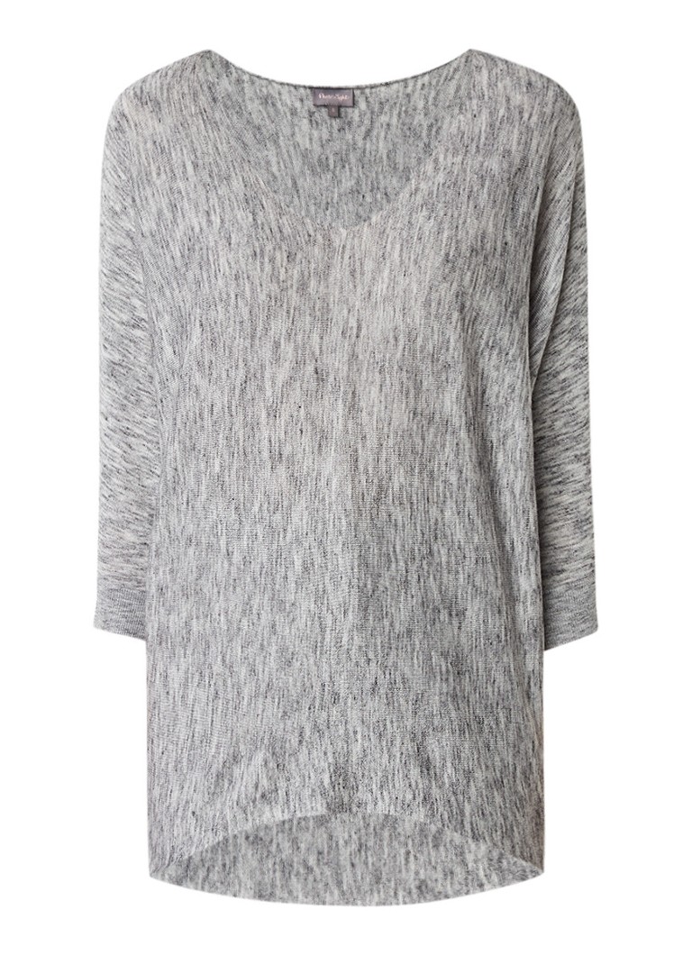 Phase Eight Becca pullover in wolblend met vleermuismouwen wit