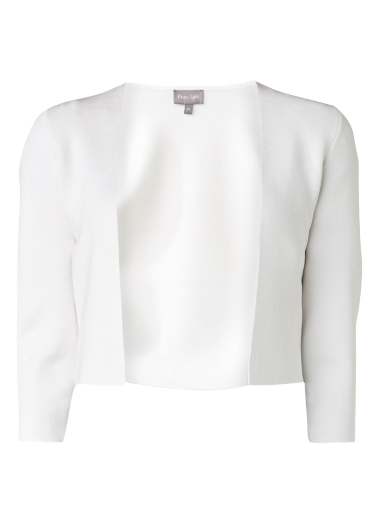 Phase Eight Salma bolero van jersey wit