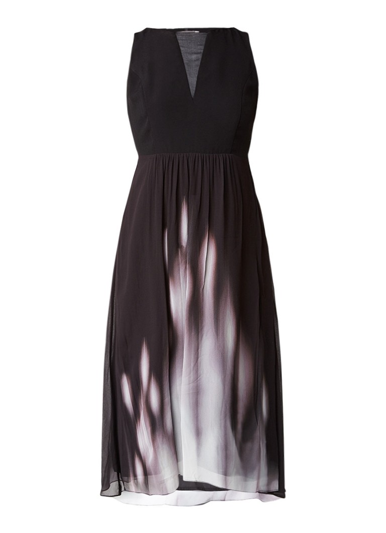 Mint Velvet Pyper jurk met ombrÃ© en rijgdetail multicolor