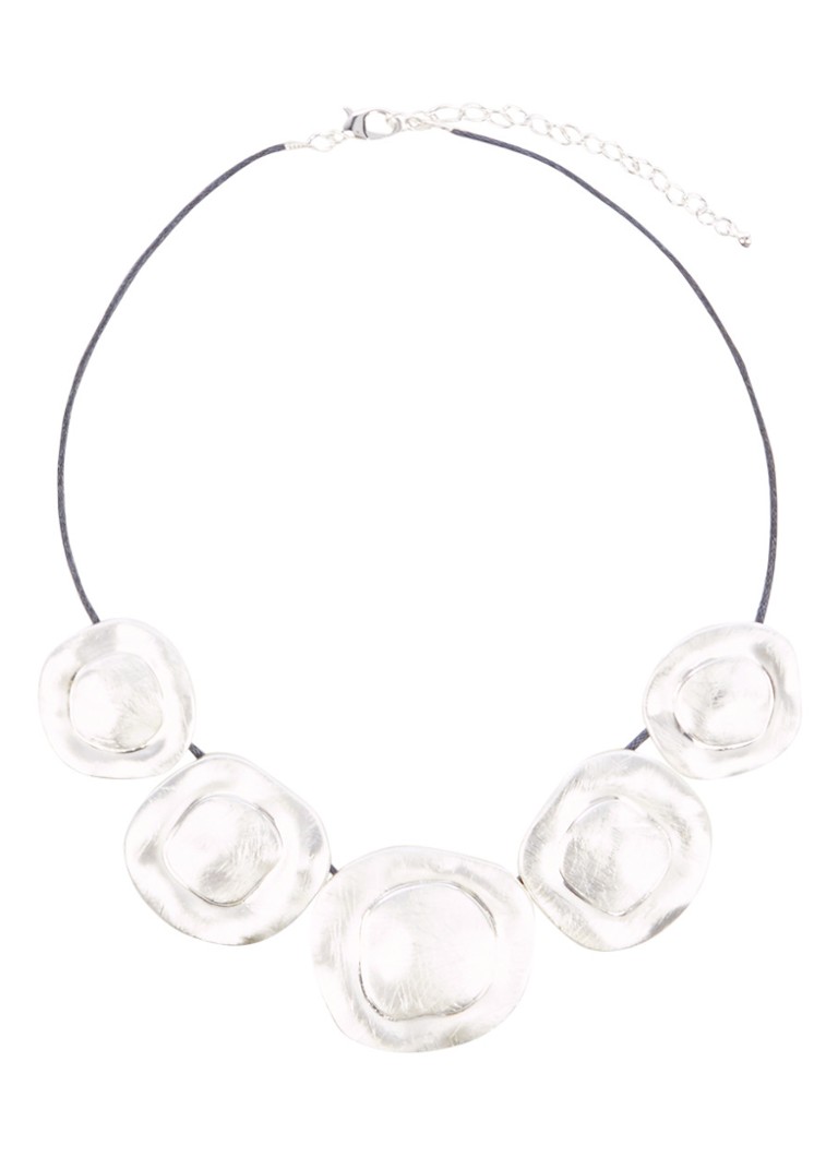 Phase Eight Statementketting Carlie met hangers wit