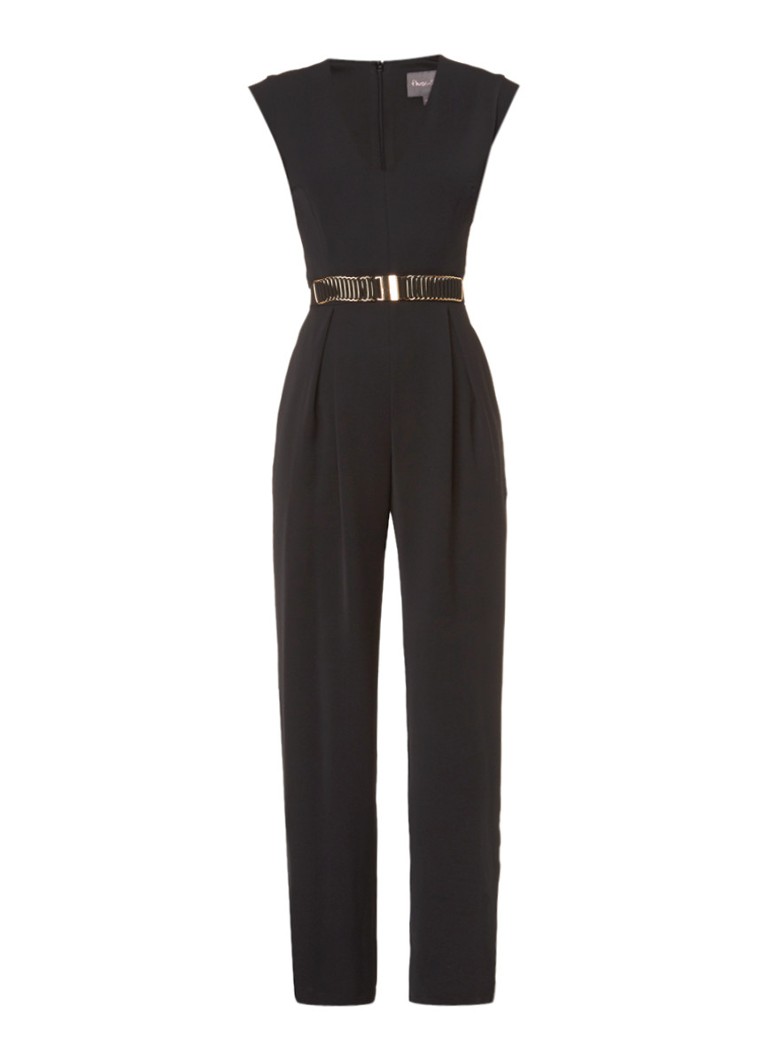 Phase Eight Adelaide jumpsuit met V-hals wit