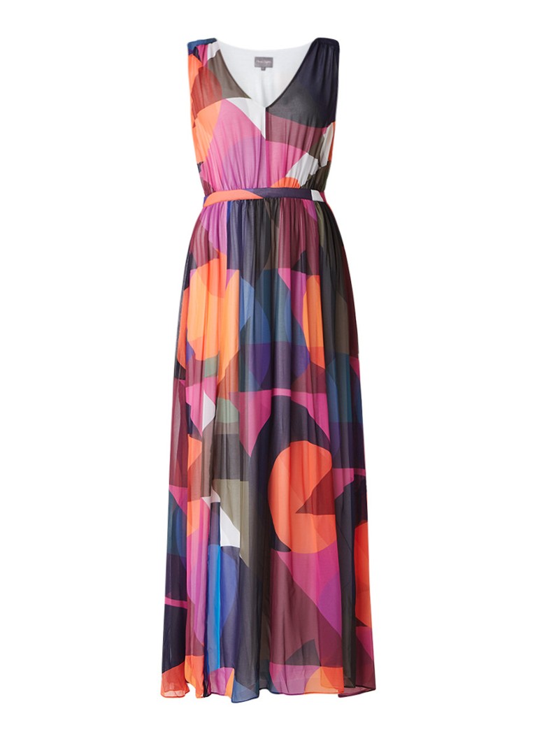 Phase Eight Phoenix maxi-jurk met kleurrijk dessin multicolor