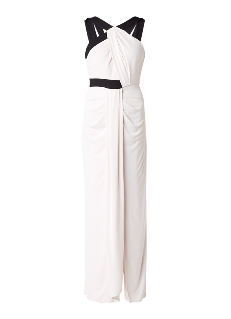 Phase Eight Felicity gedrapeerde maxi-jurk lichtroze