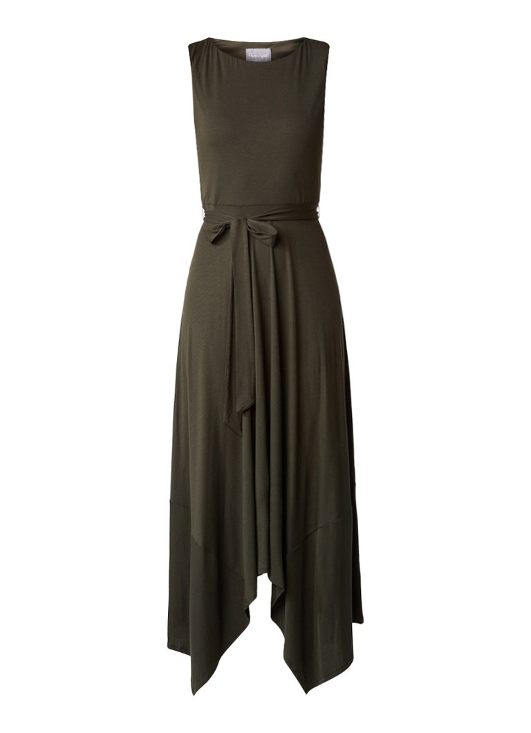 Phase Eight Margot maxi-jurk van jersey donkergroen