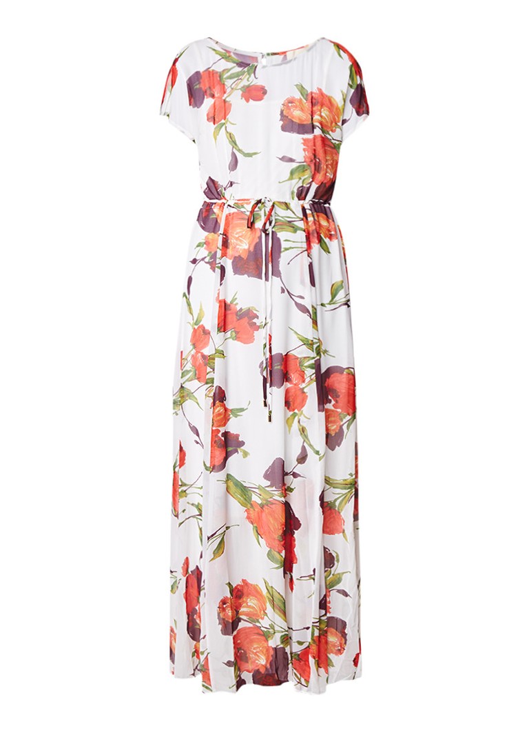 Phase Eight Candelia maxi-jurk met bloemendessin wit