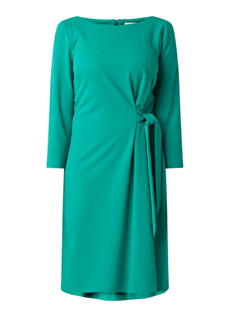 Phase Eight Thelma midi-jurk van crÃªpe met strikdetail groen