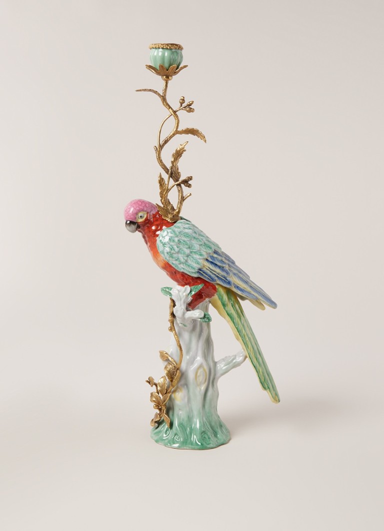 &Klevering Parrot Plum kandelaar 51 cm • Goud de