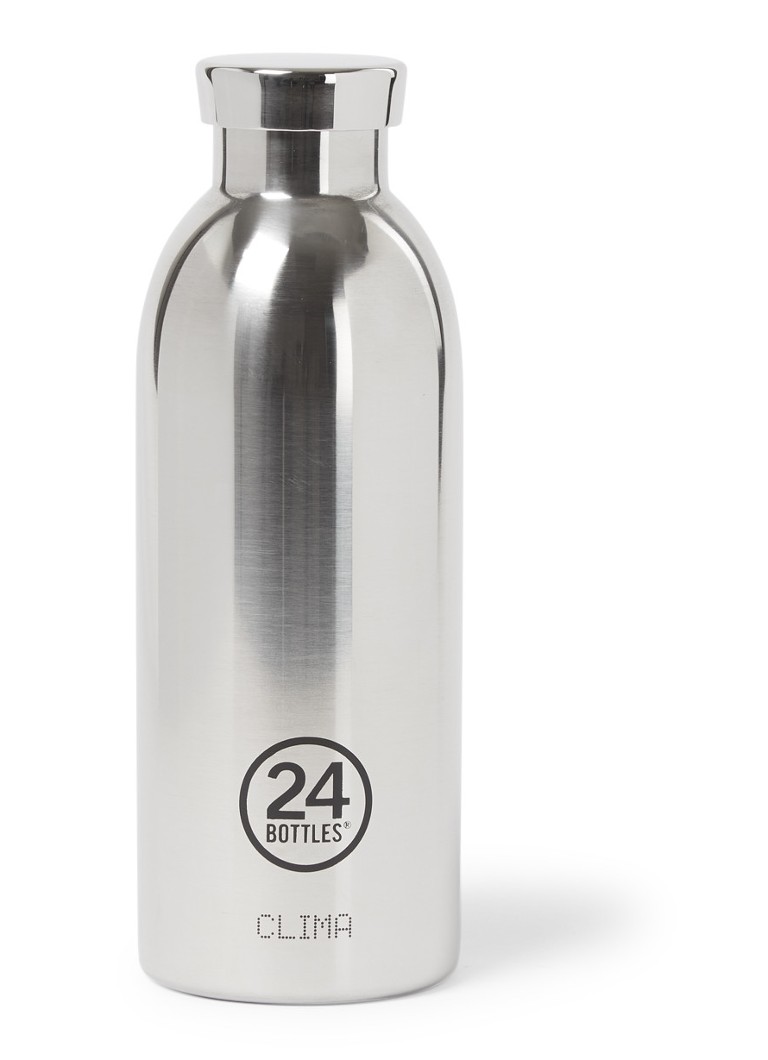 24Bottles - Clima Platinum thermosfles 50 cl - Zilver