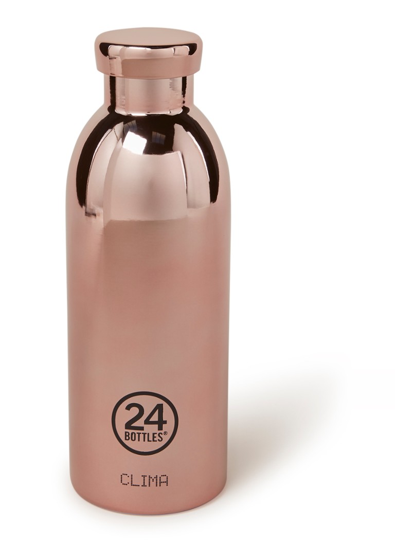 24Bottles - Rose Gold Clima Bottle drinkfles 500 ml - Roségoud