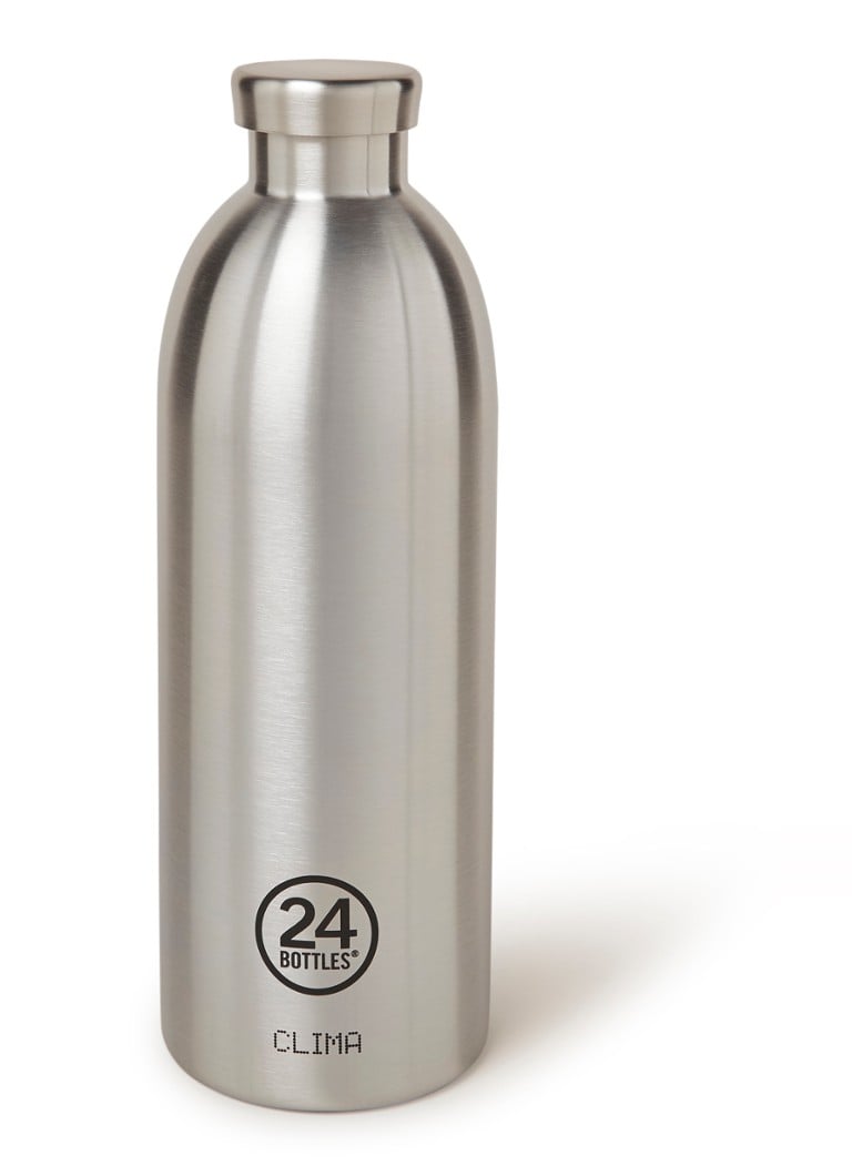 24Bottles - Steel Clima Bottle drinkfles 850 ml - Zilver