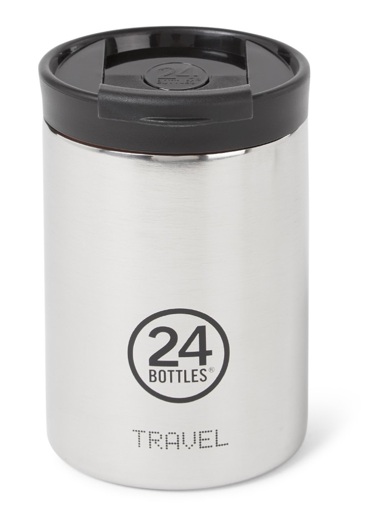 24Bottles - Travel thermosbeker 35 cl - Zilver