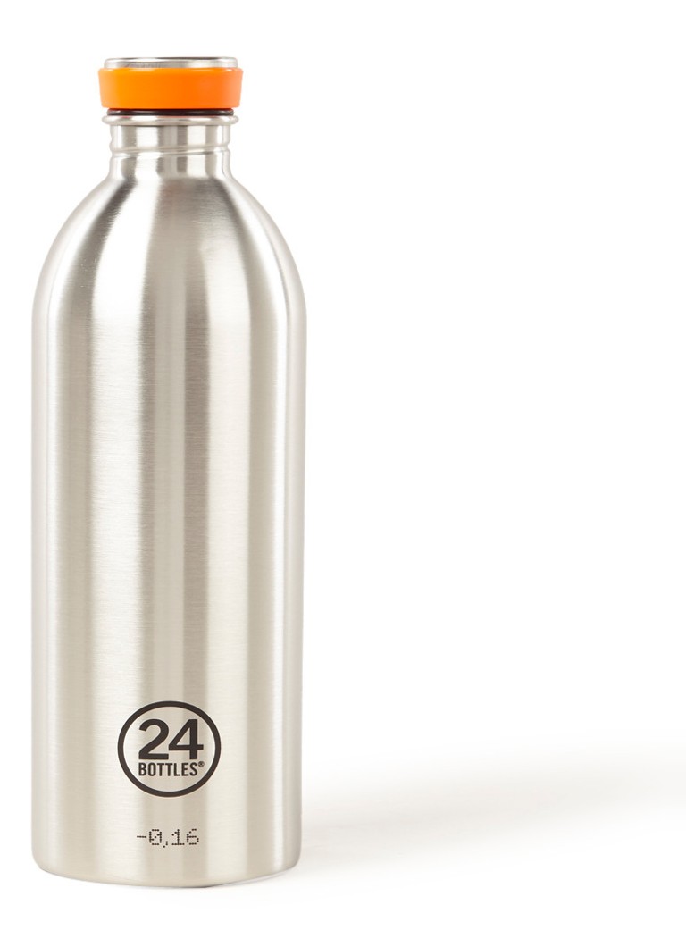 Geruststellen Weglaten Garantie 24Bottles Urban Bottle waterfles 1 liter • Roestvrijstaal • de Bijenkorf