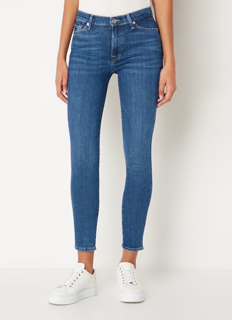 Jeans Skinny 7 For All Mankind Taille 24 - Coupe Détendue - Gris - Neuf Avec étiquettes
