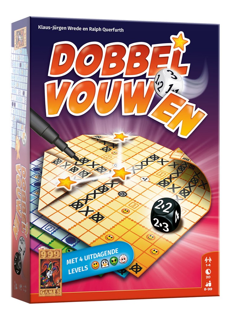 999 Games - Dobbel vouwen dobbelspel - null