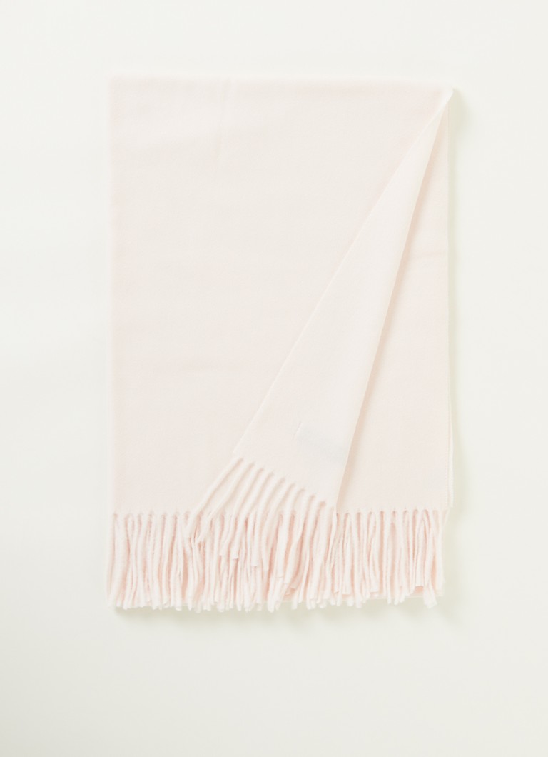 Acne Studios Sjaal van x 70 cm • Lichtroze • de Bijenkorf