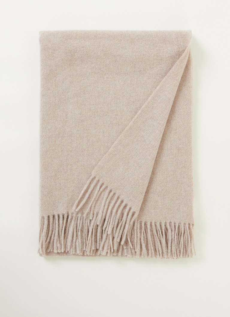 Acne Studios - Sjaal van wol 200 x 70 cm - Donkerbeige