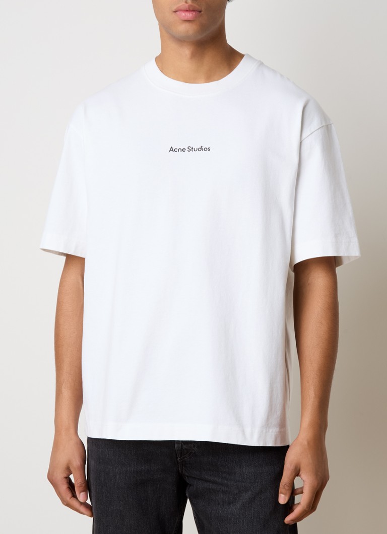 Acne Studios Bijenkorf T Shirt Heren Acne Studios T-shirt Met