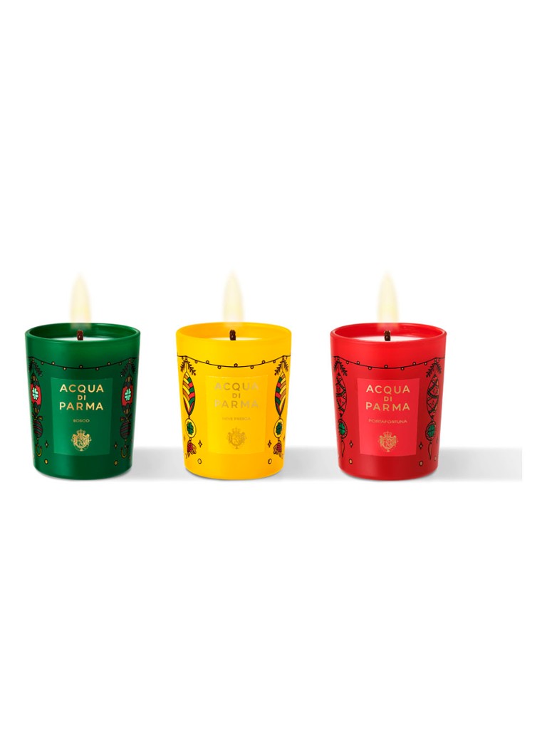 Acqua di Parma - Candle Set - Limited Edition geurkaarsen cadeauset - null