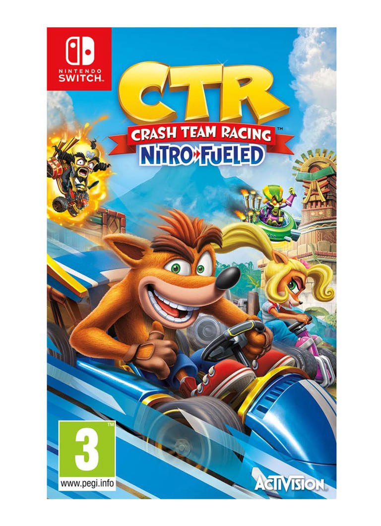 Activision - Crash Team Racing Nitro-Fueled Game - Nintendo Switch - null