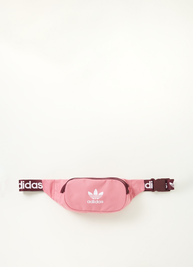 zijde Keel Couscous adidas Adicolor heuptas met logo • Roze • de Bijenkorf