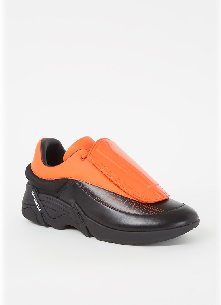 adidas - Antei sneaker met leren details - Oranje