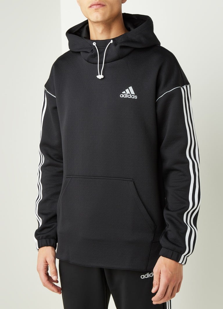 adidas small logo hoodie