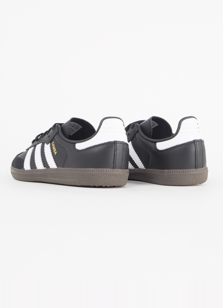 adidas Samba sneaker met suède details • Zwart • de Bijenkorf