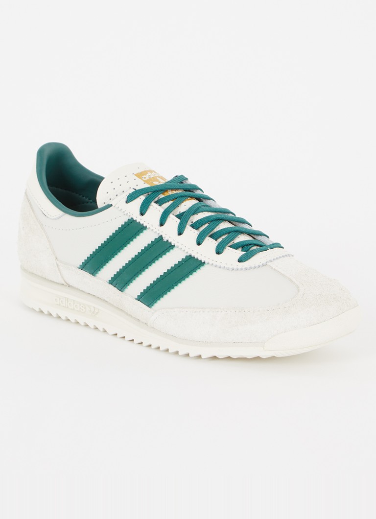 Adidas - Sl 72 OG sneaker van leer - Gebroken wit