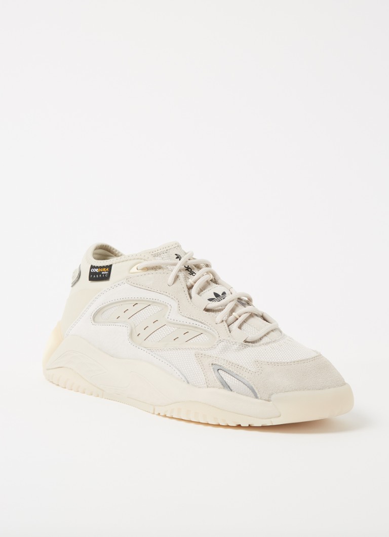 adidas Streetball 2.0 sneaker met suÃ¨de details â¢ Ivoor â¢ de Bijenkorf