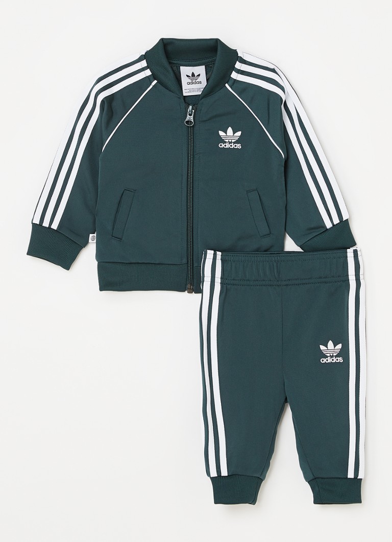 Adidas Sst Trainingspak Adidas Trainingspak Dames Legergroen