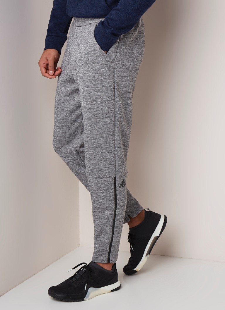 adidas ZNE tapered fit sweatpants â¢ Antraciet â¢ de Bijenkorf