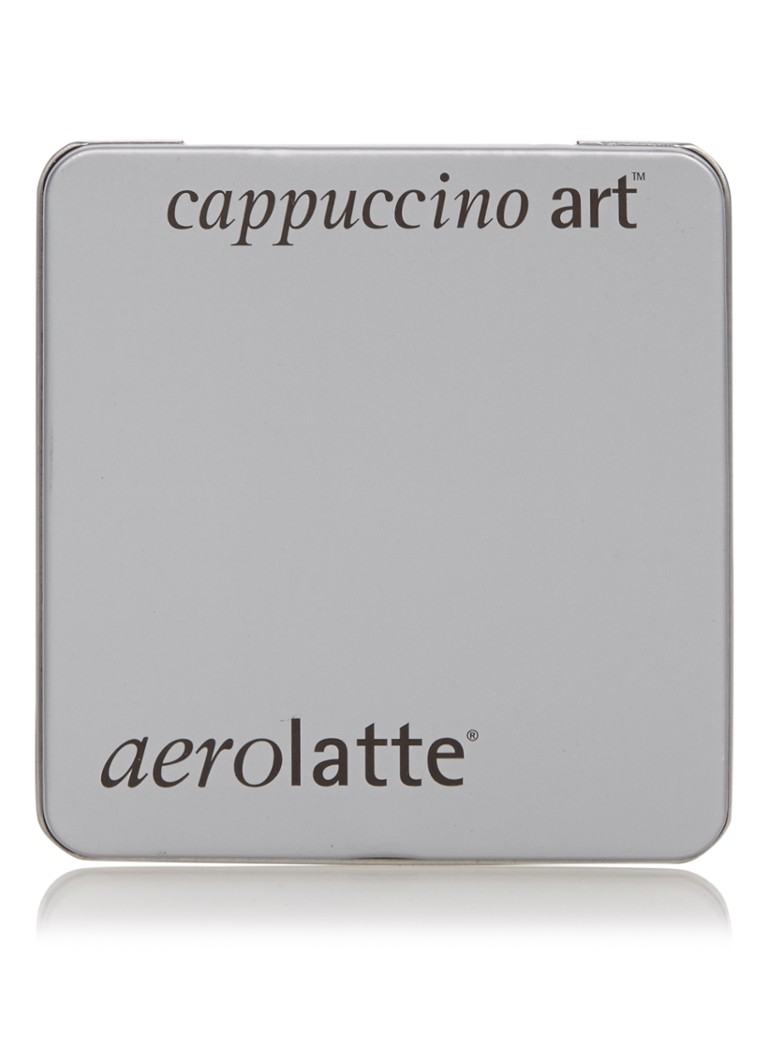 Aerolatte - Set van 6 cappuccino sjablonen - null
