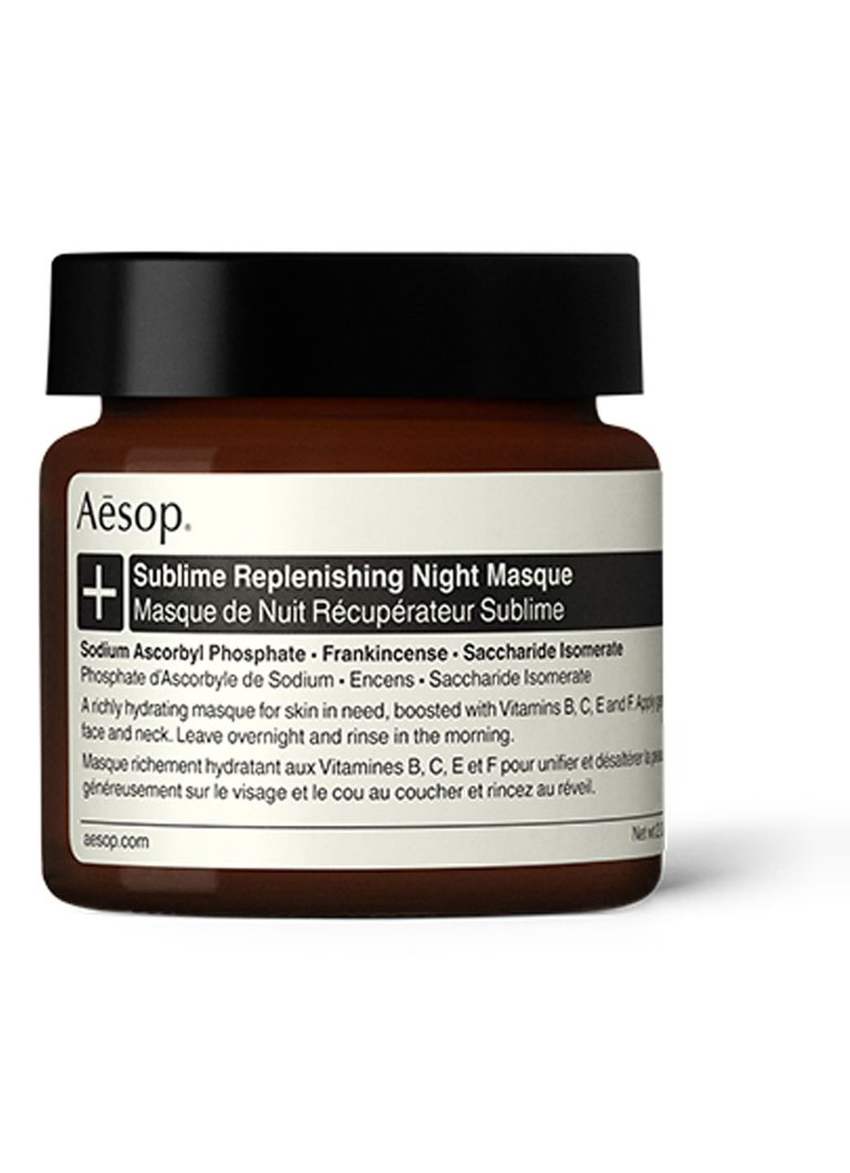 Aesop - Sublime Replenishing Night Masque - gezichtsmasker - null