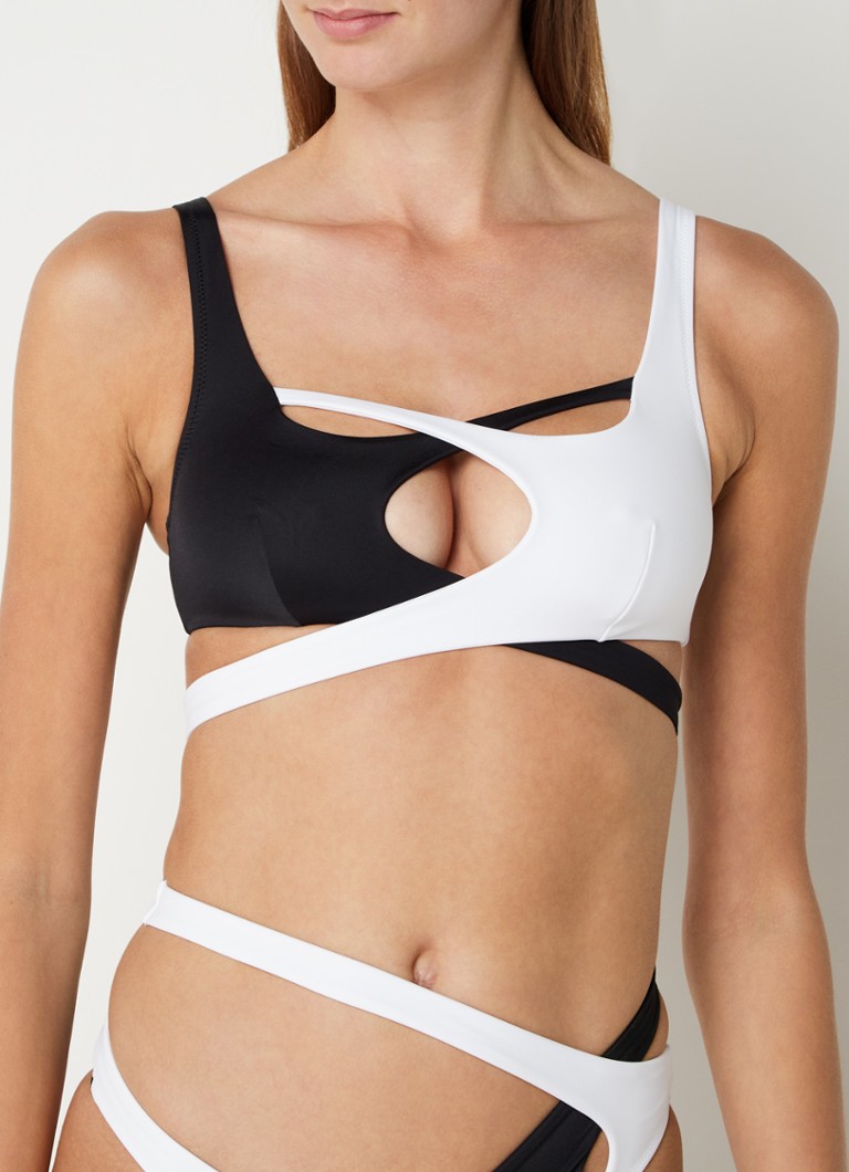 Agent Provocateur - Racy bralette bikinitop met cut-out detail - Zwart