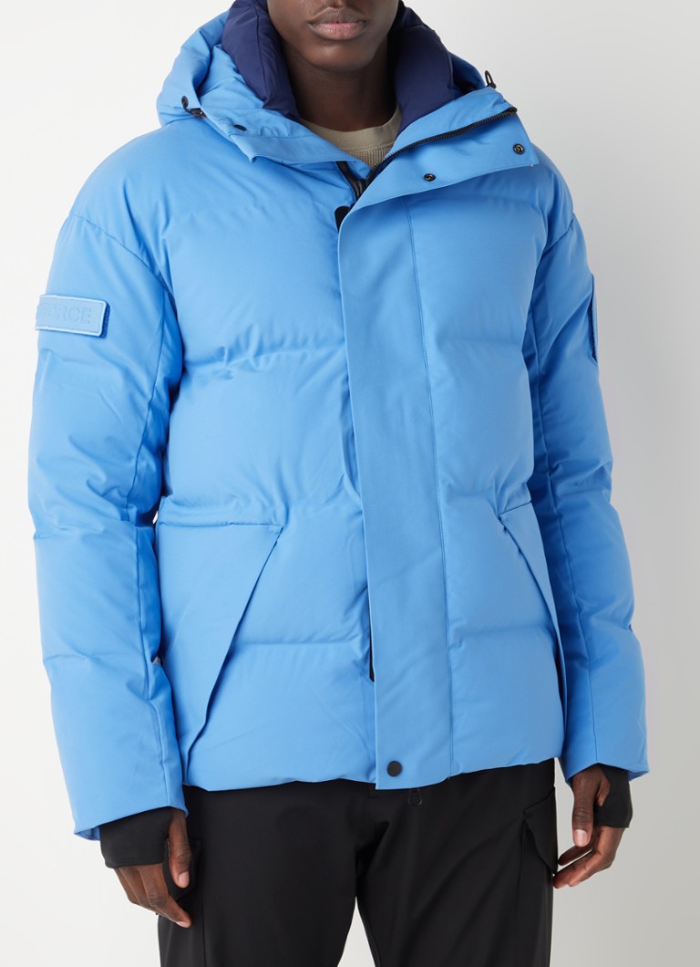Labe subtiel welzijn Airforce Copper Mountain ski-jas met ritszakken en logo • Lichtblauw • de  Bijenkorf