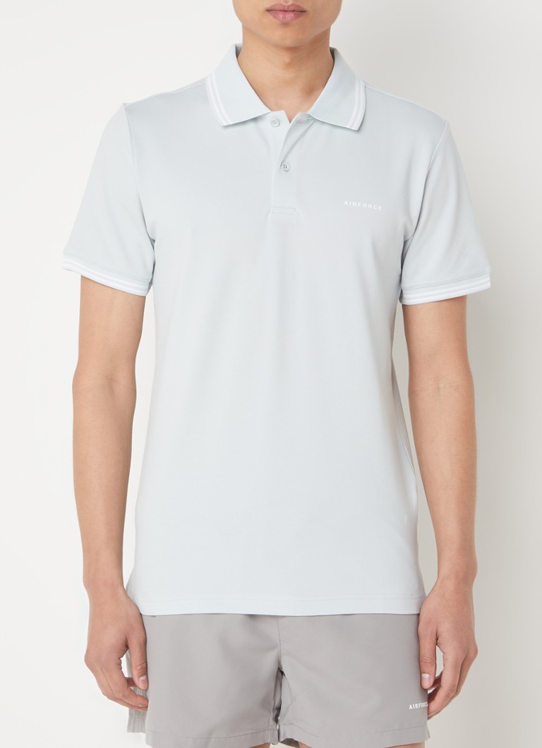 Airforce Regular fit polo met logo • Mint • de Bijenkorf