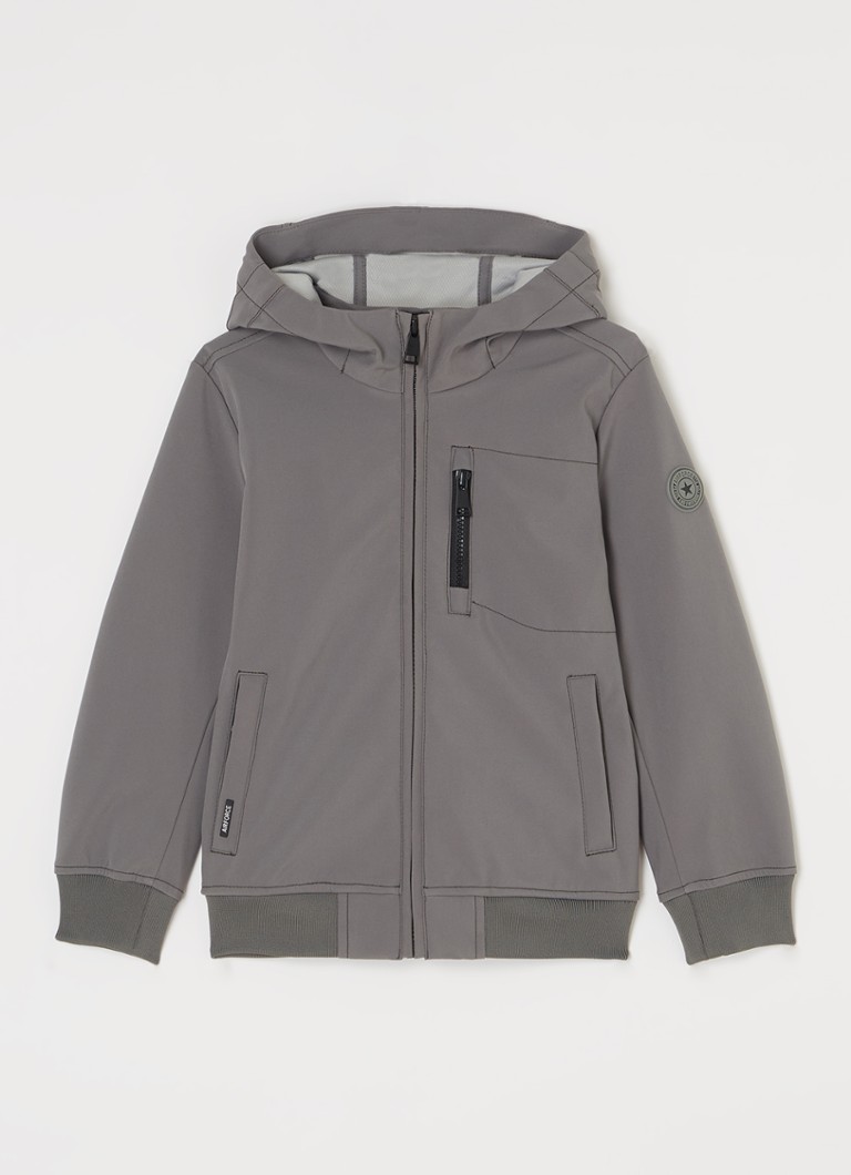 Lilakind Baby kinderen pompbroek softshell effen Navy Aqua Petrol Mint