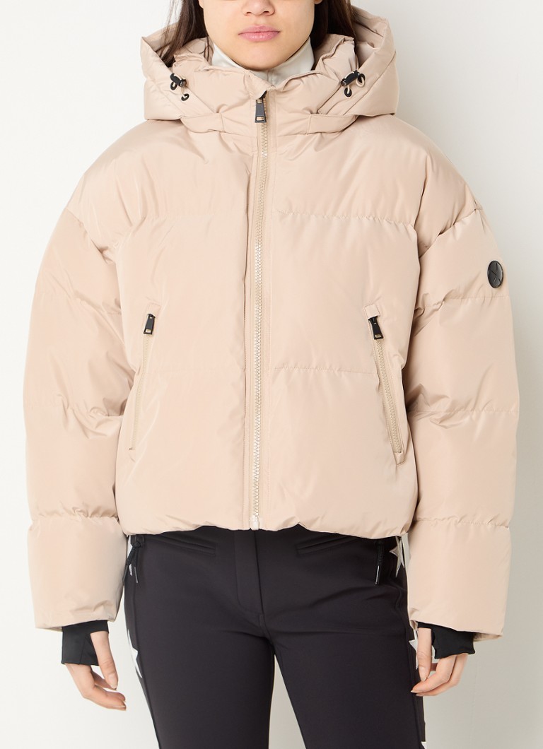Airforce - Sun Peaks ski-jas met afneembare capuchon en ritszakken - Beige