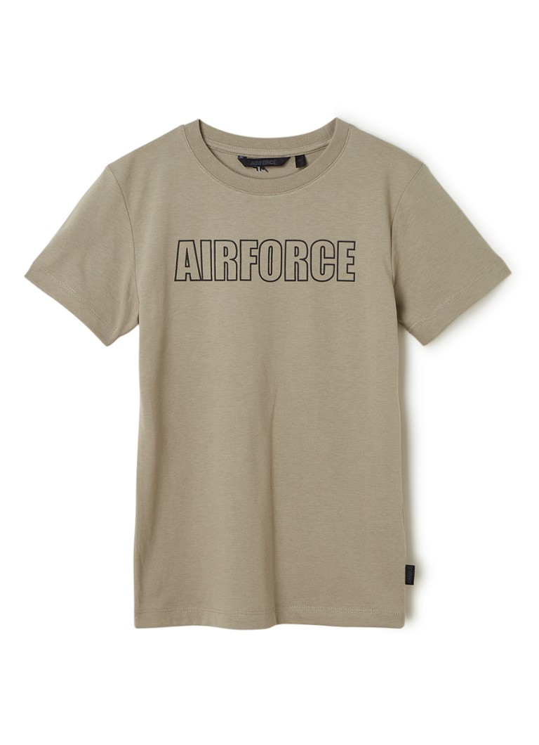 Airforce Kids Boys T Shirt In Light Brown