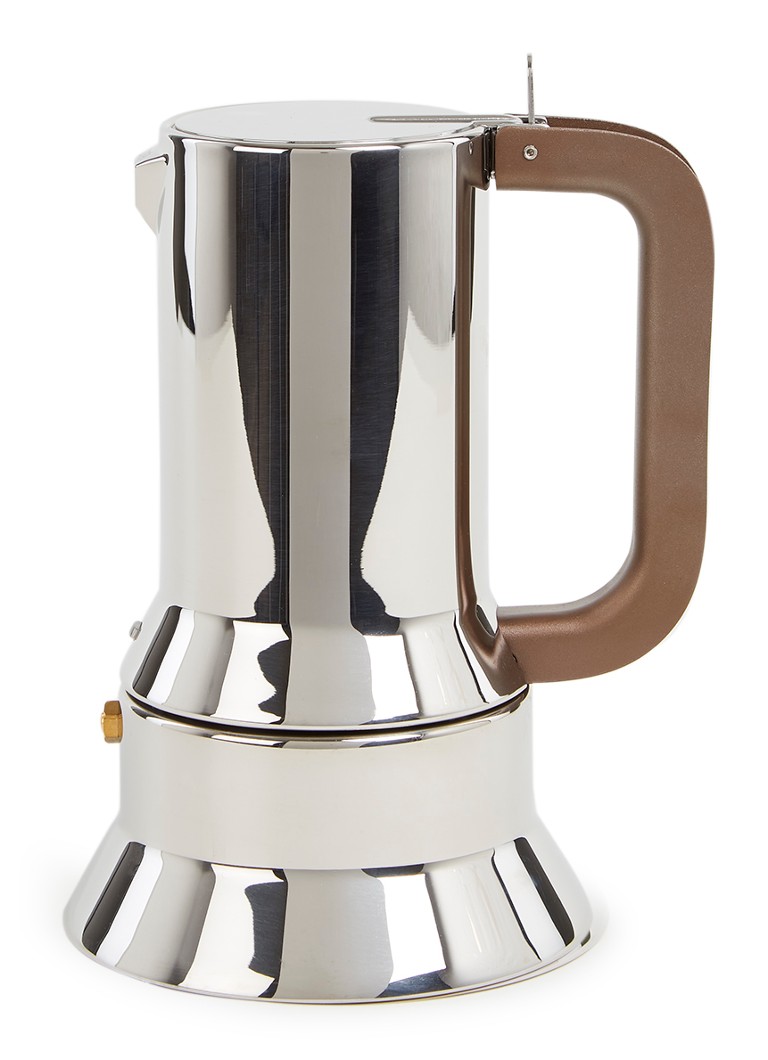 Alessi - Espresso koffiemaker 30 cl - Zilver