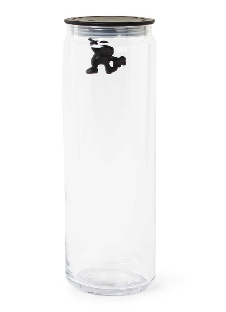 Alessi - Gianni voorraadpot 2 liter - Zwart