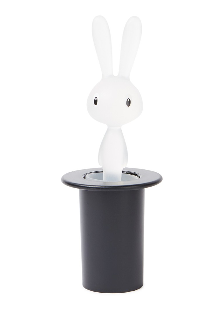 Alessi - Magic Bunny tandenstokerhouder 14 cm - Zwart