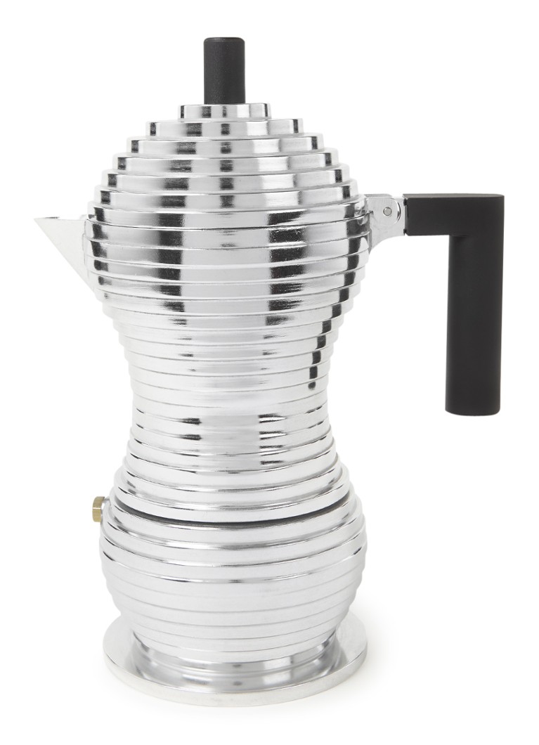 Alessi - Pulcina koffiemaker 15 cl - Zilver