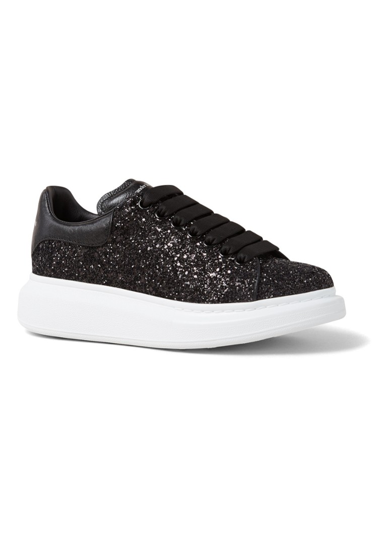 alexander mcqueen black sparkle