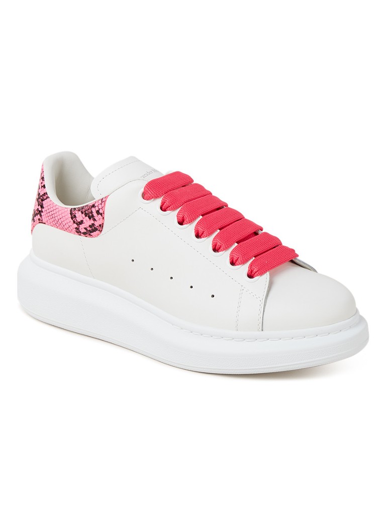 alexander mcqueen oversized sneaker orange