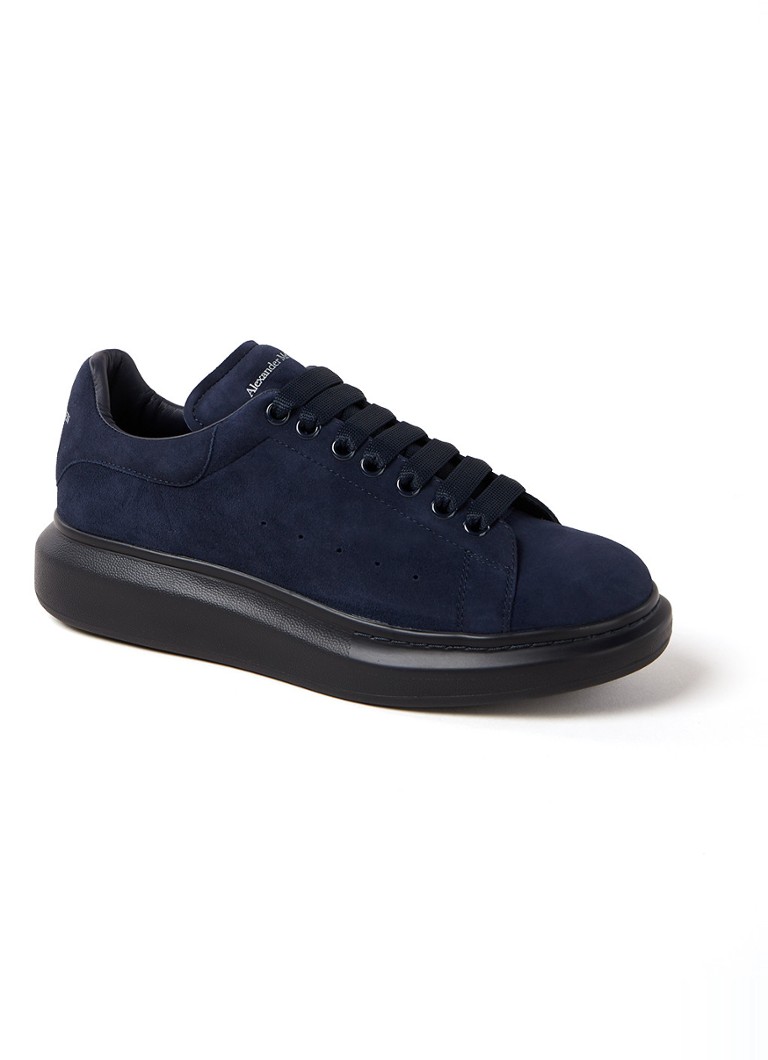 alexander mcqueen suede