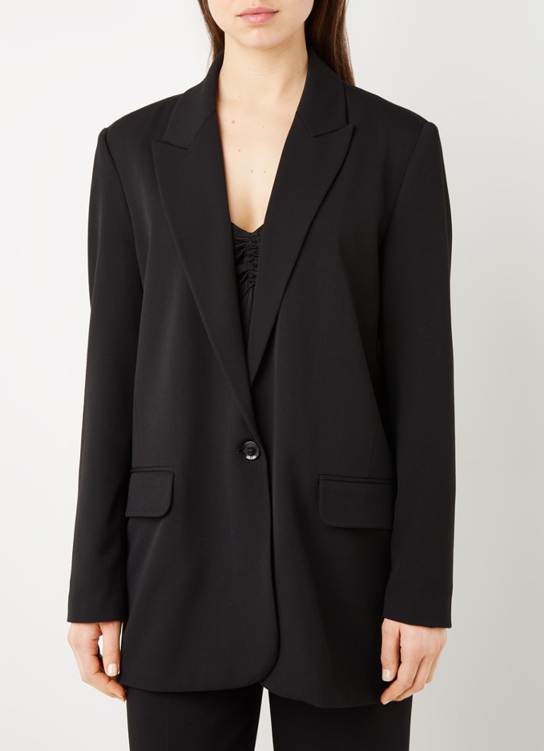 alix the label blazer grijs