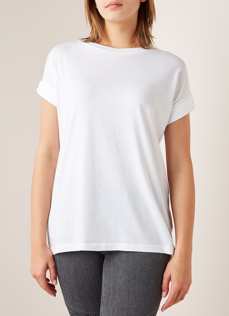 ALLSAINTS - Imogen loose fit T-shirt van katoen - Wit