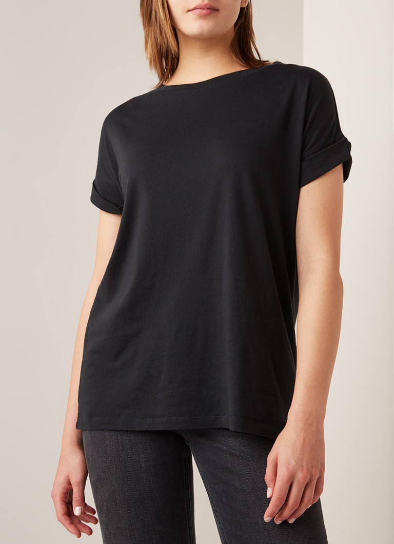 ALLSAINTS - Imogen loose fit T-shirt van katoen - Zwart