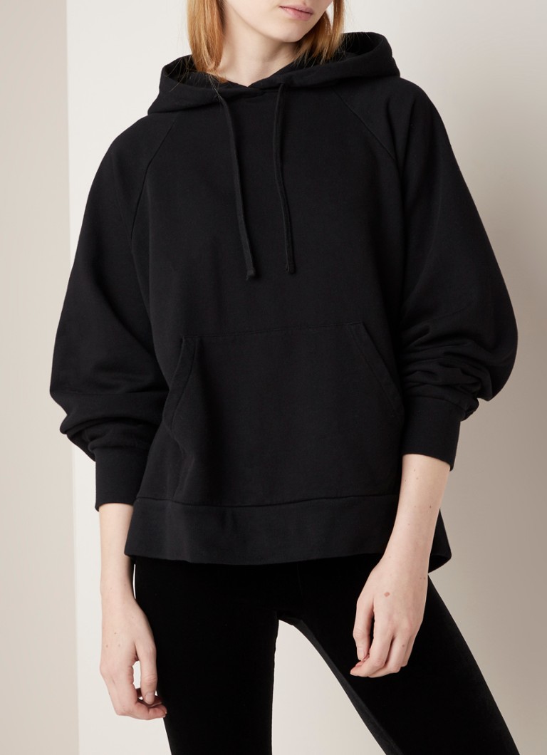 ALLSAINTS - Talon hoodie met logoborduring en buidelzak - Zwart